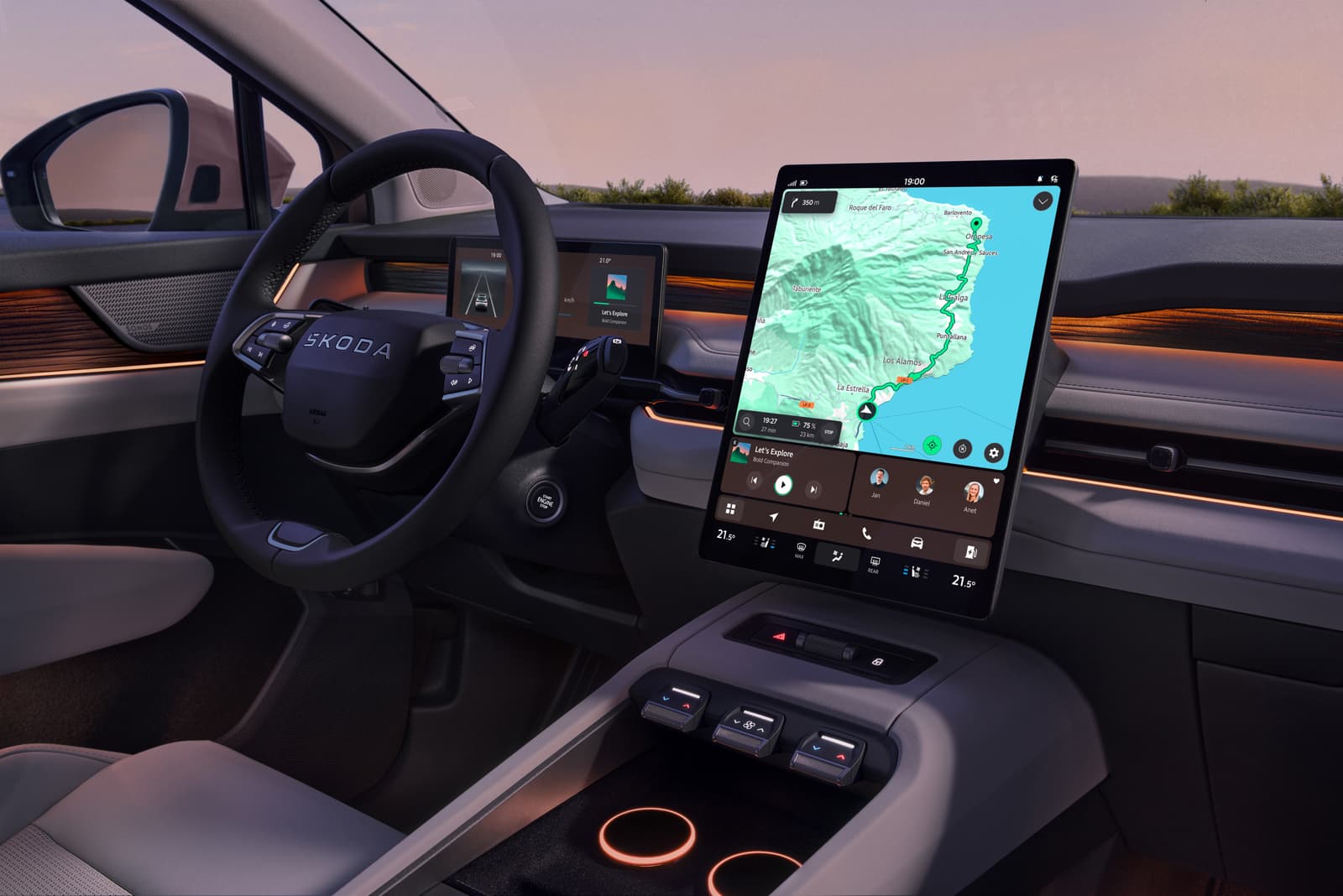 Skoda Peaq interior