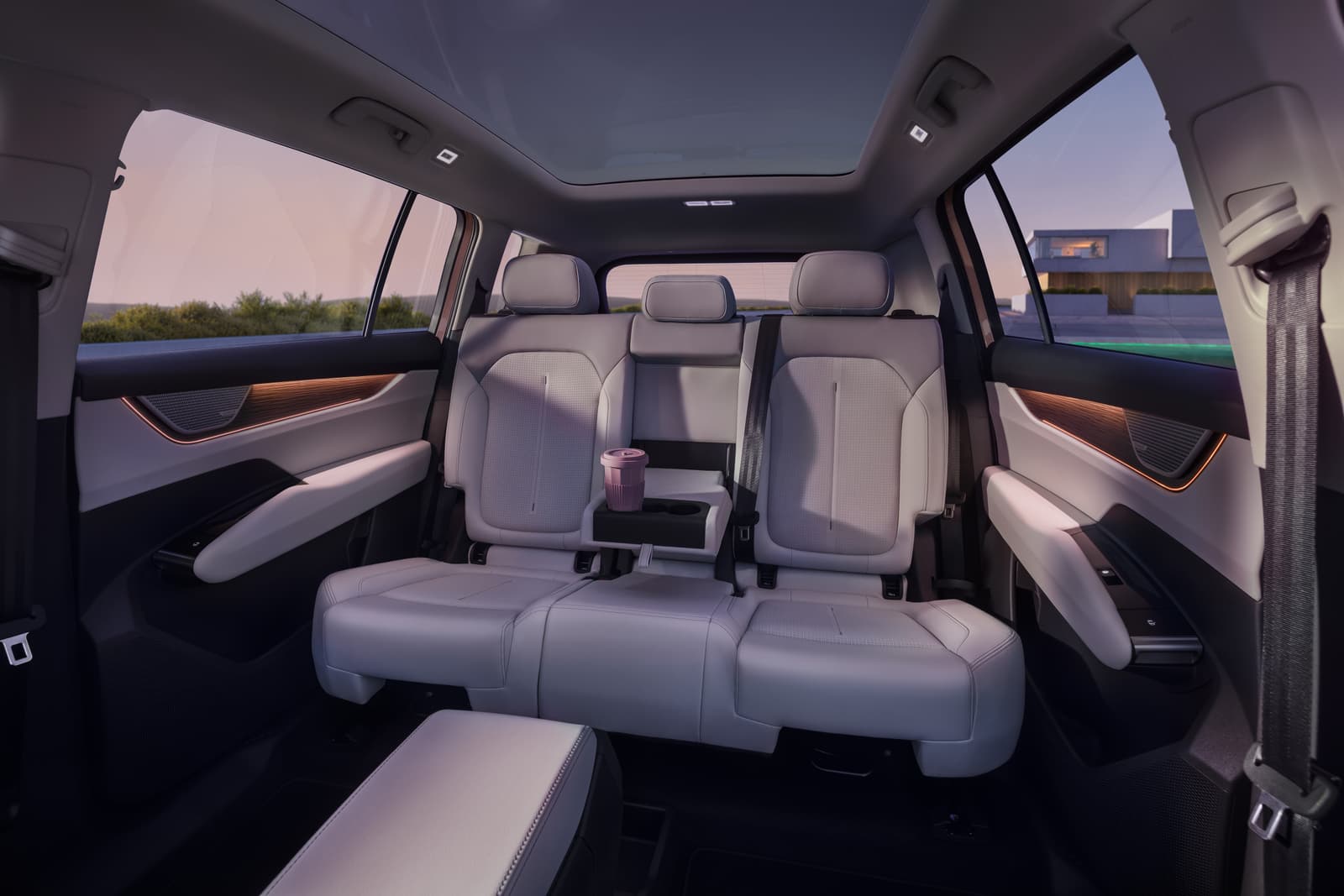 Skoda Peaq rear seats