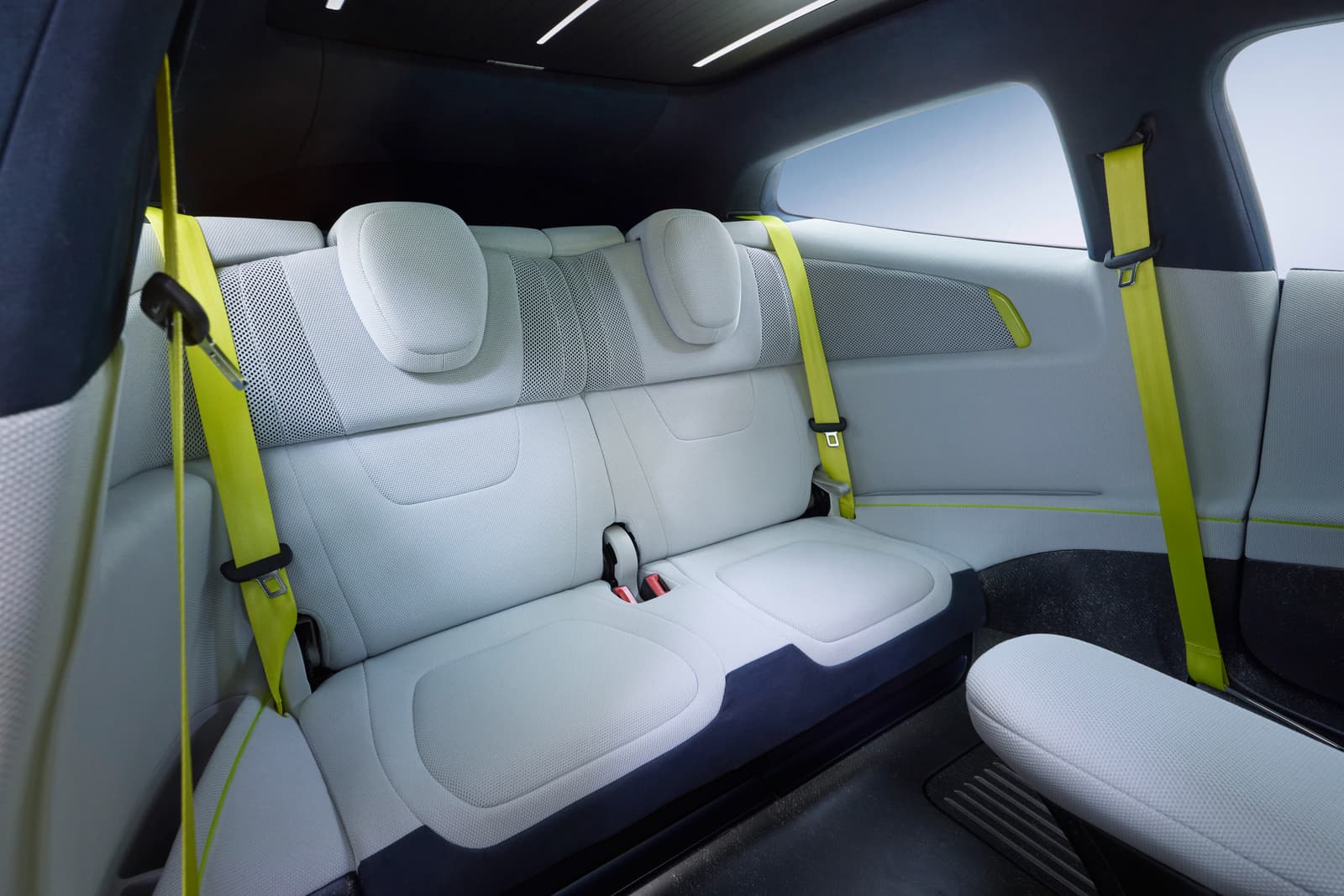 Volkswagen Mission Efficiency rear seats