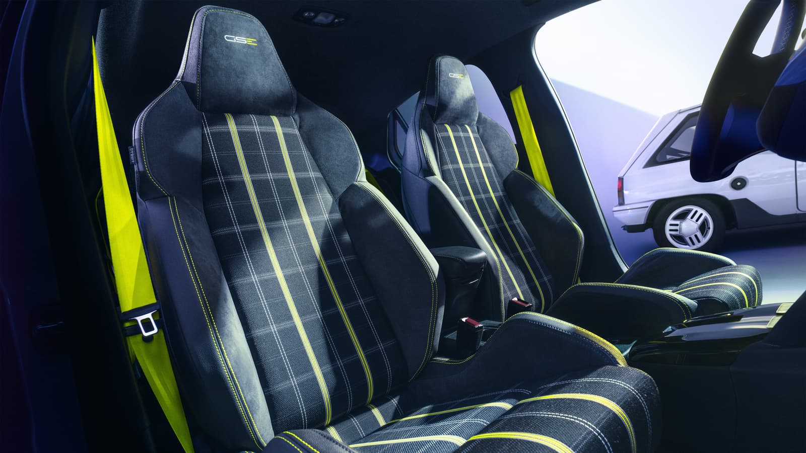 Opel Corsa GSE seats
