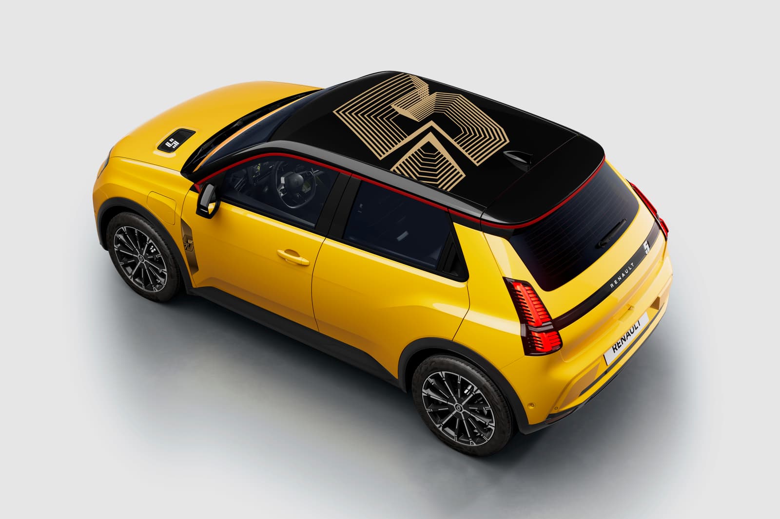 Renault 5 yellow 2