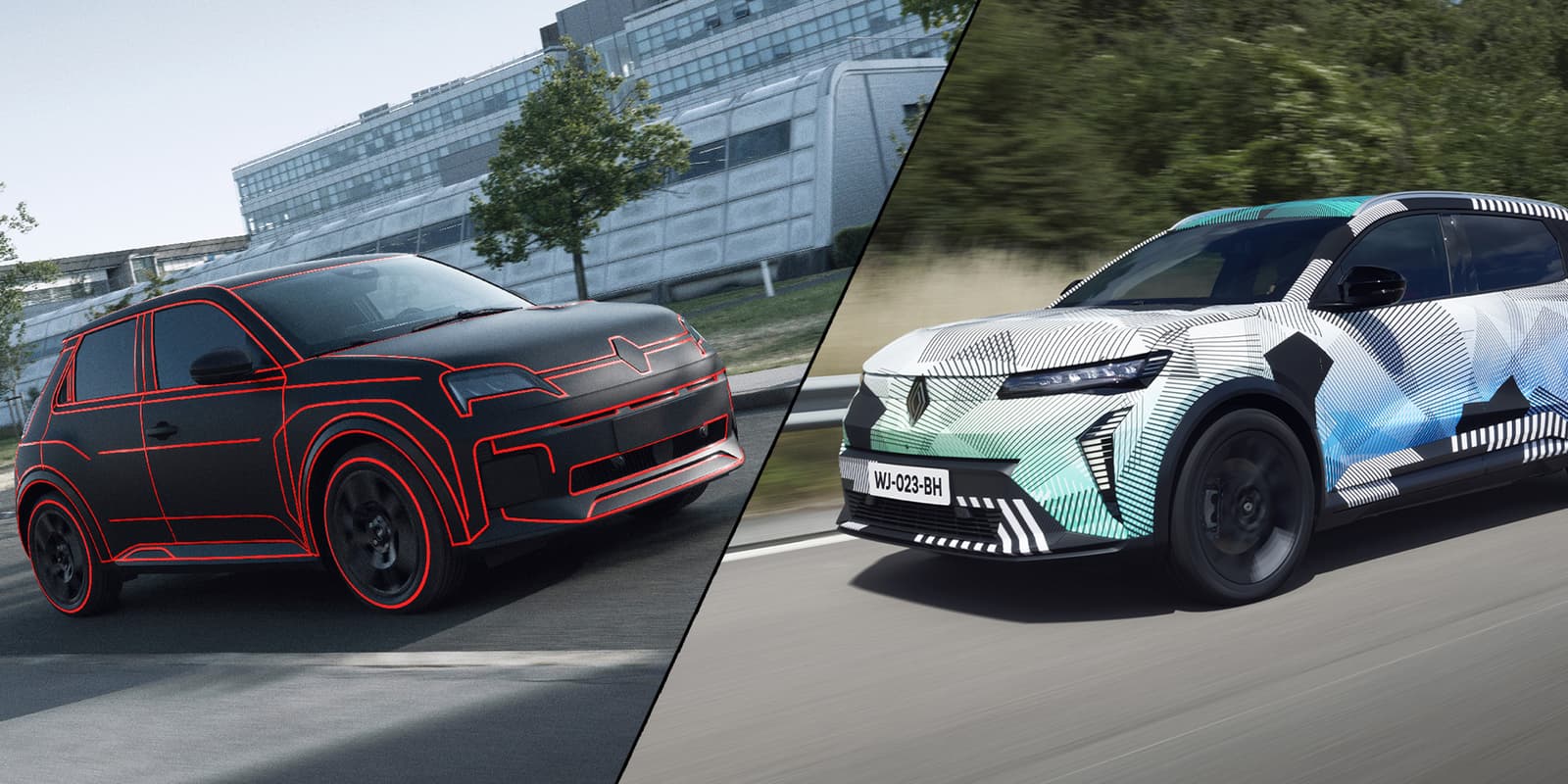 Renault ги подготвува електричниот 5 и Scenic E-TECH