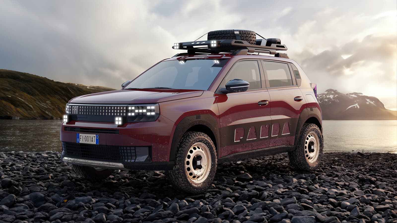 Fiat се придружува на забавата со мали теренци - ова е Grande Panda 4x4 Concept