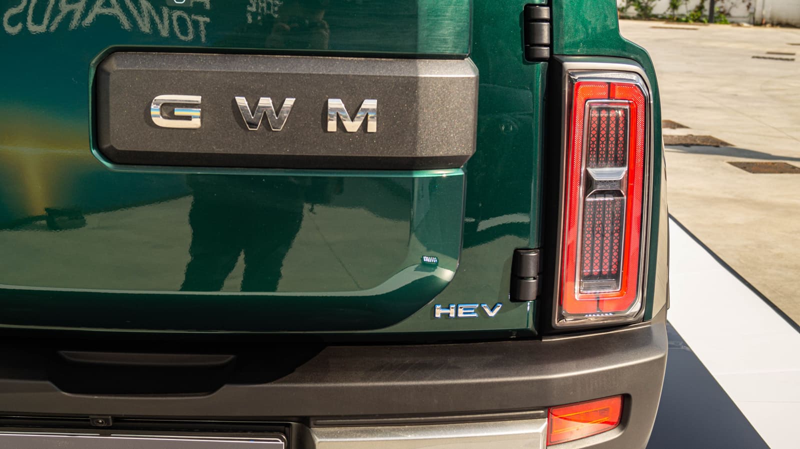 GWM Haval H7 значки позади