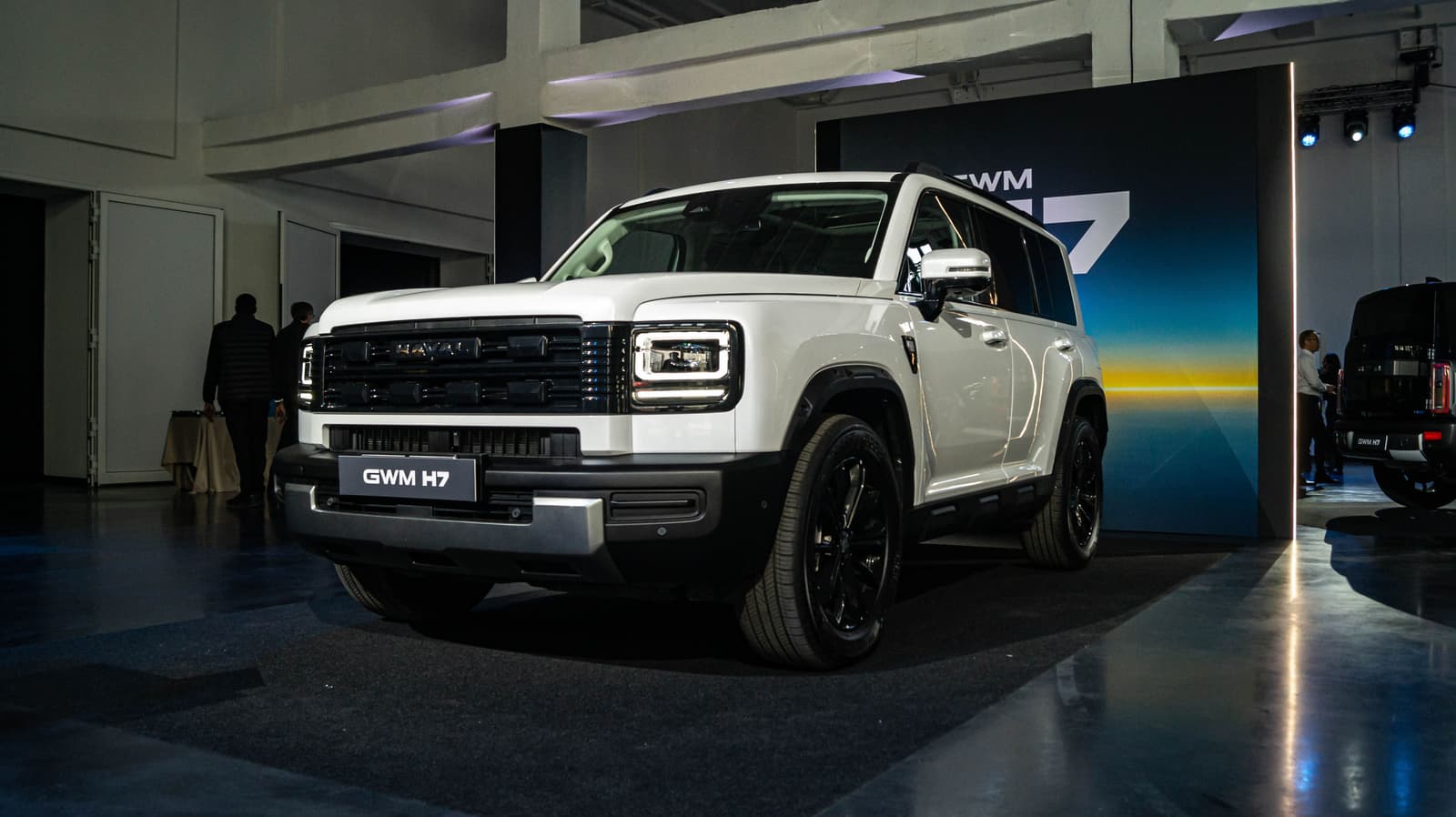 GWM Haval H7 преден 3/4 бел