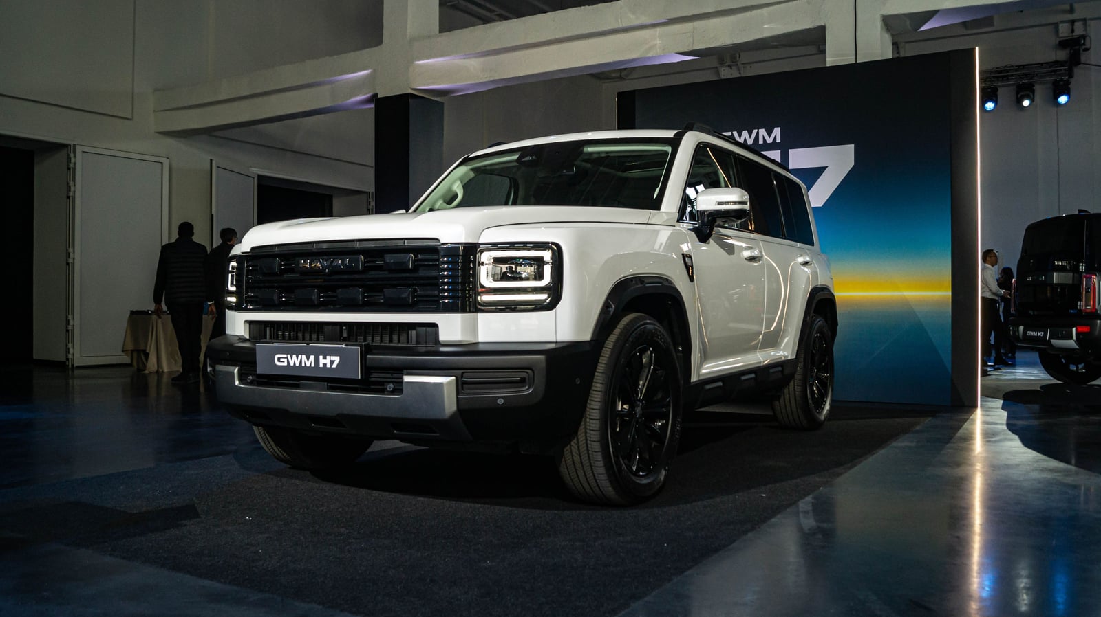 GWM Haval H7 преден 3/4 бел