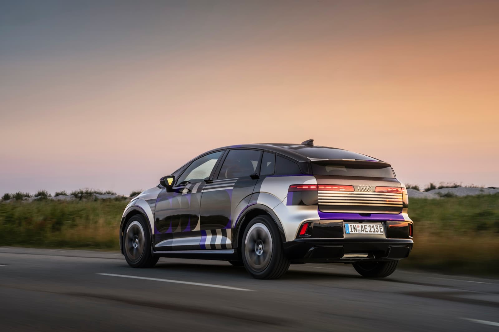 Audi A2 e-tron rear 3/4 drive 2