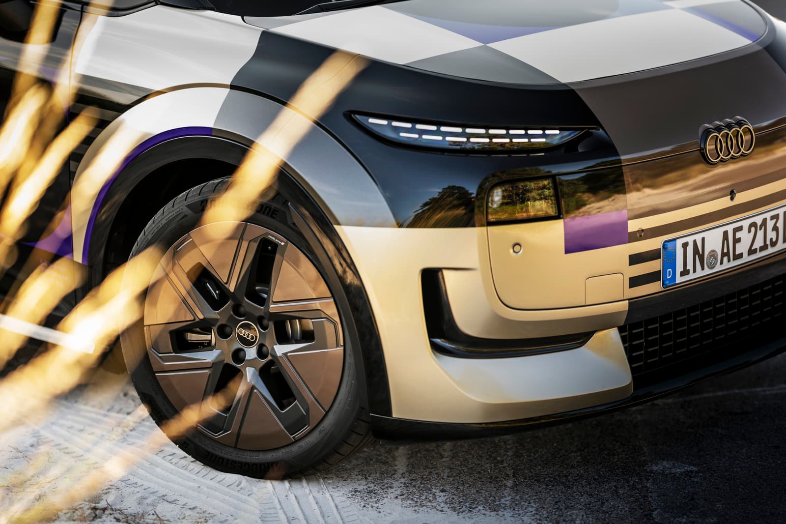 Audi A2 e-tron wheel