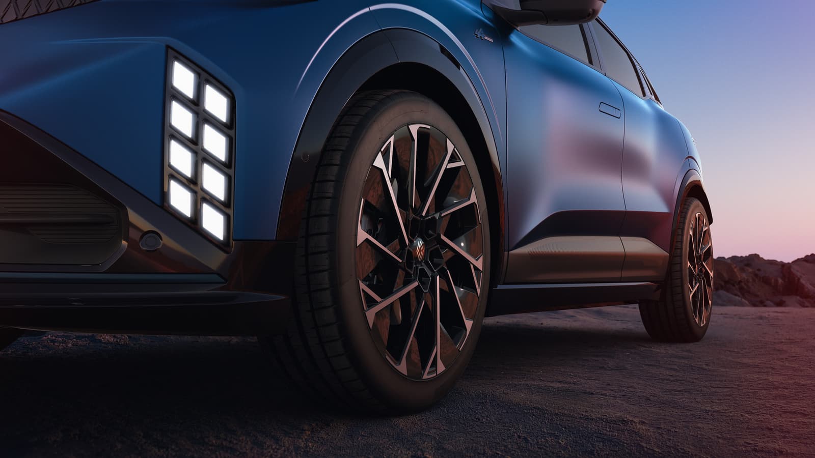 Renault Megane E-Tech front wheel