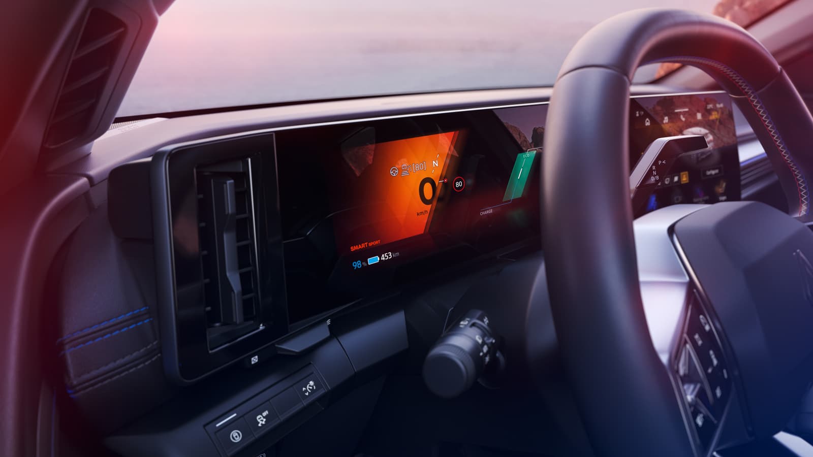 Renault Megane E-Tech instruments