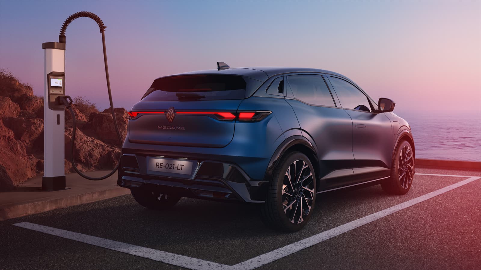 Renault Megane E-Tech rear 3/4 1